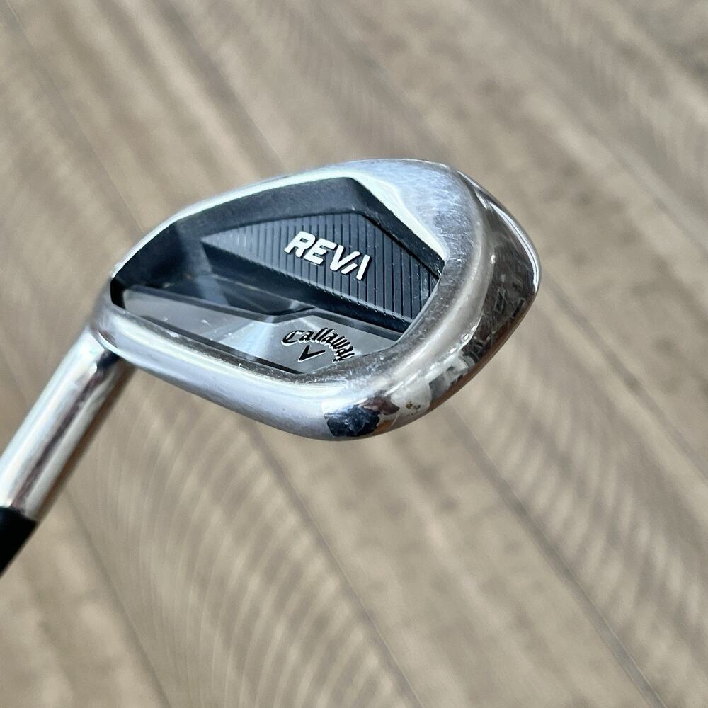 Left-Handed Women's Callaway REVA Single 7-Iron Ladies Graphite Shaft 36.5” - Picture 5 of 10